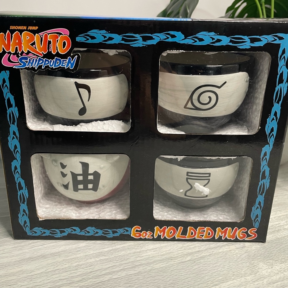 BNIB Naruto Ceramic Mugs